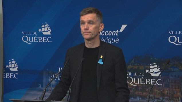 Le maire de Québec, Bruno Marchand.