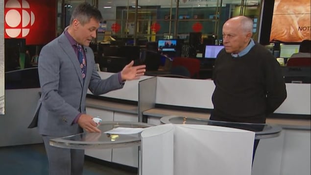 Bruno Savard parle de l'incendie de Notre-Dame de Paris avec l'historien Jean-Provencher.