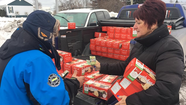 Irène Duguay a déboursé 36$ pour obtenir trois bûches de Fêtes Vachon Irène Duguay a déboursé 36$ pour obtenir trois bûches de Fêtes Vachon