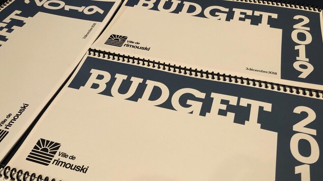 Budget 2019 de la ville de Rimouski.