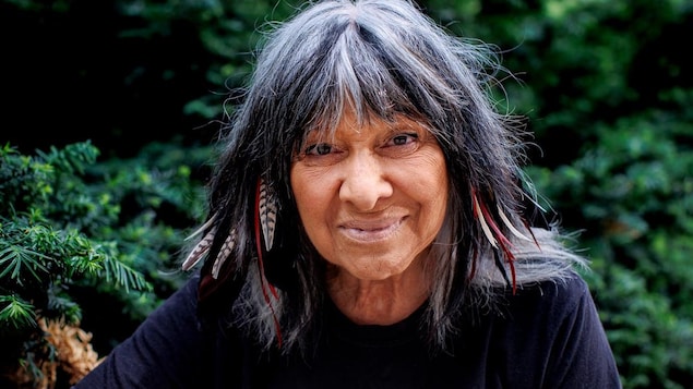 Buffy Sainte-Marie said that when she works to raise awareness about the history and impact of residential schools, 'You're not trying to scold ... you're trying to inform.'