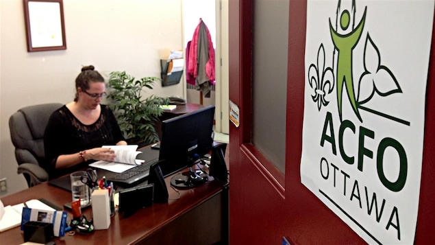 Isabelle Miron, la présidente de l'Association des communautés francophones d'Ottawa (ACFO). Isabelle Miron, la présidente de l'Association des communautés francophones d'Ottawa (ACFO).