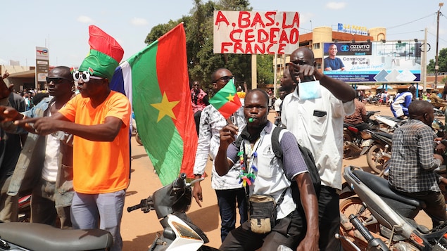 Manifestation à Ouagadougou.