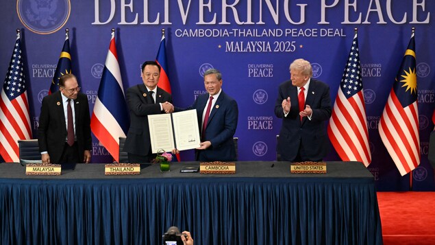 Trump co-signe un accord de cessez-le-feu entre Cambodge et Thaïlande