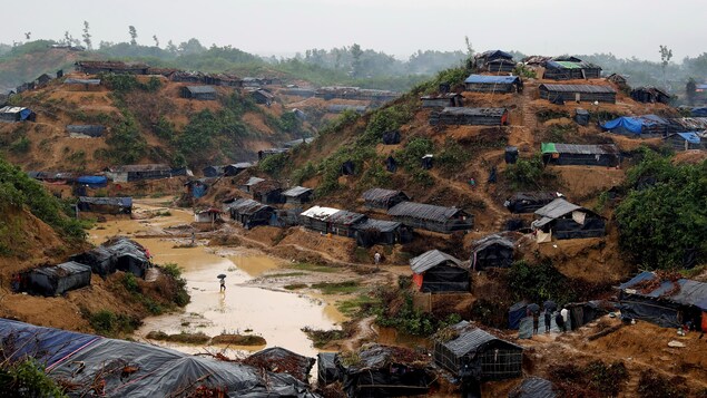 Un camp de réfugiés rohingyas à Cox Bazar, au Bangladesh, le 19 septembre 2017. Un camp de réfugiés rohingyas à Cox Bazar, au Bangladesh, le 19 septembre 2017.
