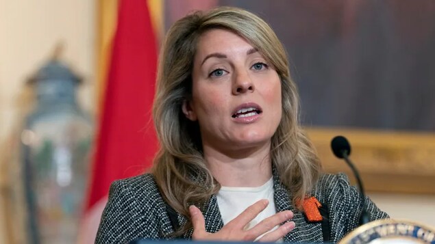 Foreign Minister Melanie Joly