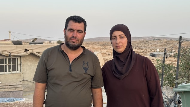 Nasser and Hiyam Nawaj’ah’s village in the West Bank is under constant threat of attack by Israeli settlers. 