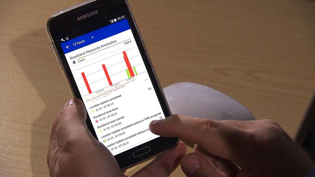 Visuel d'un CryptoPhone