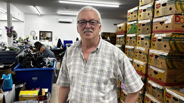 René Pinet dans les locaux d'AmiSoleil.