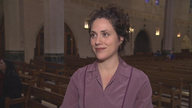 Caroline Dostie, responsable de la mission sociale à l'Archidiocèse de Sherbrooke. Caroline Dostie, responsable de la mission sociale à l'Archidiocèse de Sherbrooke.
