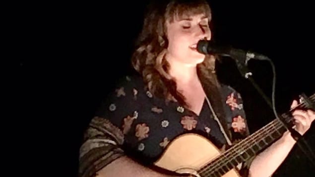 Caroline Savoie lors de sa rentrée montréalaise