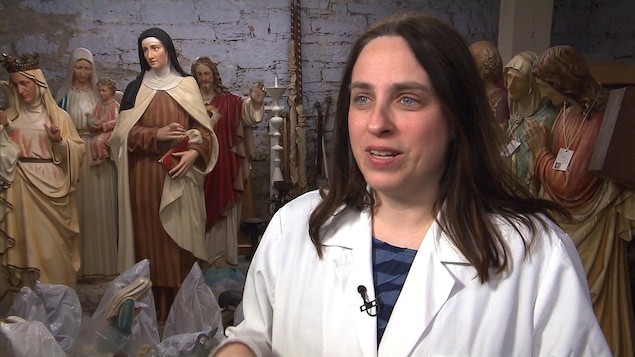 Caroline Tanguay, adjointe au Vicaire général pour les questions liées à l'art sacré et au patrimoine religieux au Diocèse de Montréal Caroline Tanguay, adjointe au Vicaire général pour les questions liées à l'art sacré et au patrimoine religieux au Diocèse de Montréal
