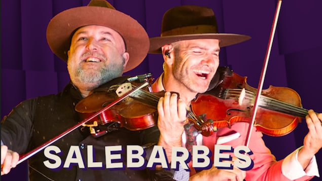 Cette année, c’est au groupe acadien Salebarbes que le Festival d’été a donné carte blanche sur la scène des plaines d’Abraham. 