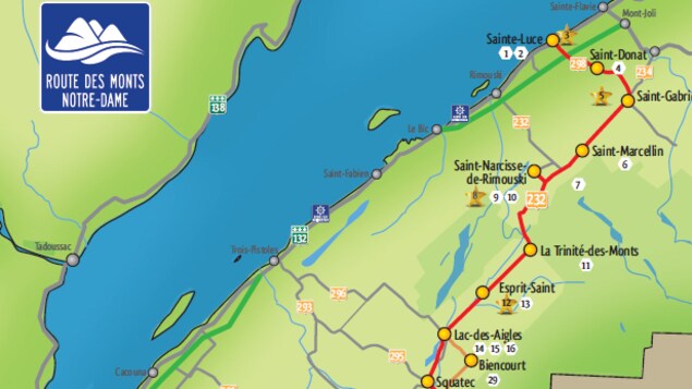 La route des Monts Notre-Dame a été inaugurée en 2016 et relie Sainte-Luce à Saint-Jean-de-la-Lande, en passant par Esprit-Saint. La route des Monts Notre-Dame a été inaugurée en 2016 et relie Sainte-Luce à Saint-Jean-de-la-Lande, en passant par Esprit-Saint.