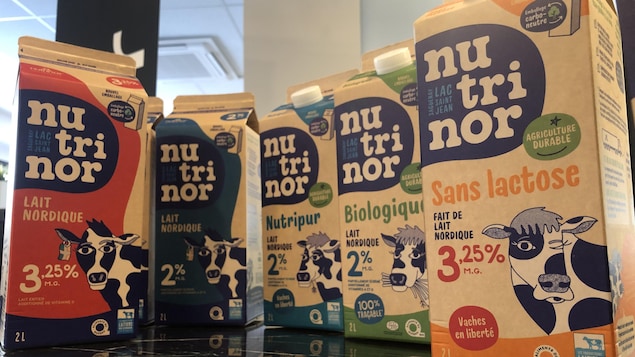 De nouveaux emballages carboneutres pour le lait nordique de Nutrinor