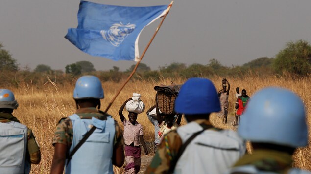 Des Casques bleus au Soudan du Sud Des Casques bleus au Soudan du Sud