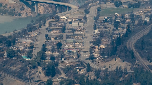The fire that destroyed the village of Lytton is believed to have been man-made