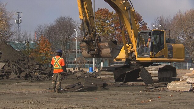 Les travaux débutent au nouveau centre fiscal de Shawinigan