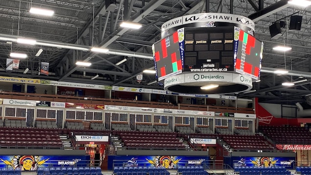 Two months without giant screens: a nearly $300,000 spend on Shawinigan