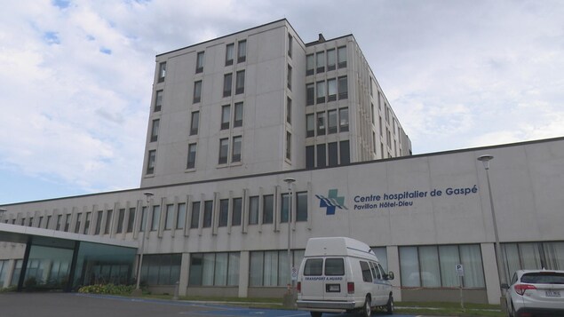Le centre hospitalier de Gaspé.