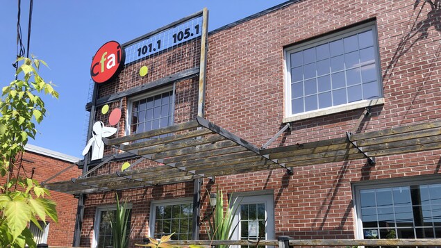 La station de radio communautaire CFAI.
