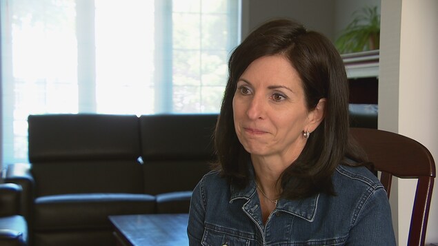 Chantal Belley en entrevue avec la journaliste Alexandra Duval de Radio-Canada.