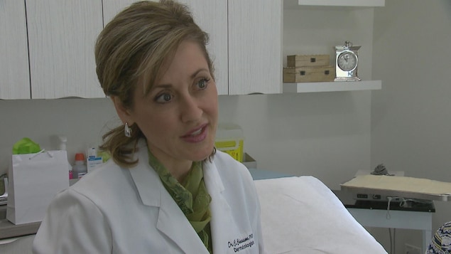 Chantal Chiasson, dermatologue à l’Institut Figurra et pour les réseaux de santé publics au Nouveau-Brunswick. Chantal Chiasson, dermatologue à l’Institut Figurra et pour les réseaux de santé publics au Nouveau-Brunswick.