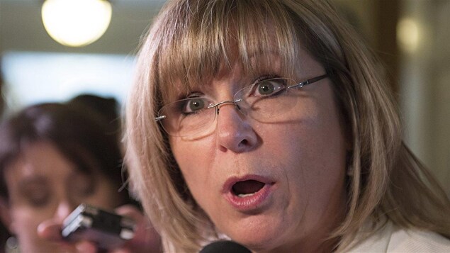 La ministre libérale Francine Charbonneau