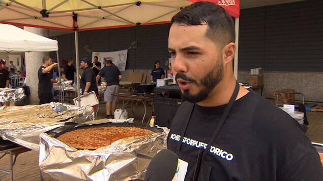 Le chef Yamil Lopez Le chef Yamil Lopez
