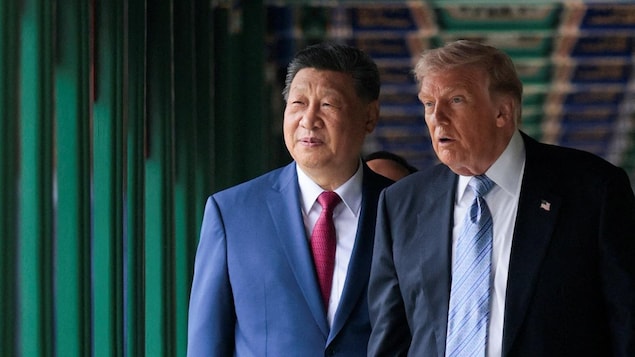 Trump quitte la Chine en revendiquant des accords commerciaux « fantastiques »