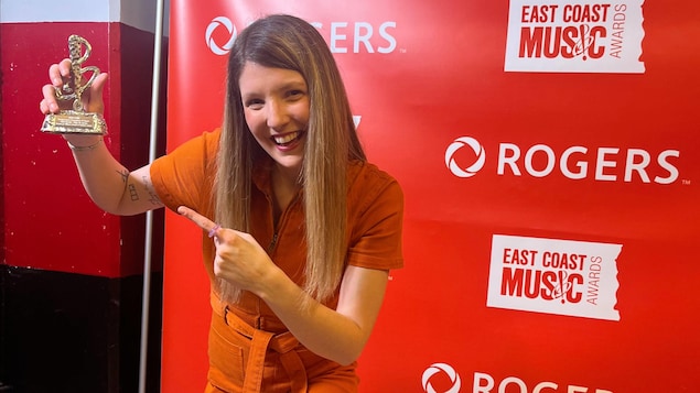 Chloé Breault récompensée aux East Coast Music Awards