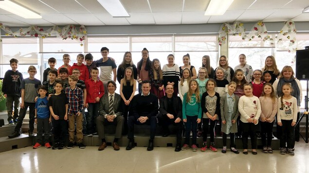 Les membres de la chorale Les membres de la chorale