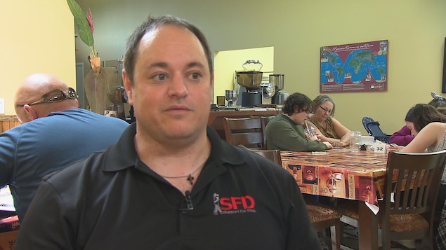 Chris Pellerin, co-fondateur du groupe Support for Dads Chris Pellerin, co-fondateur du groupe Support for Dads