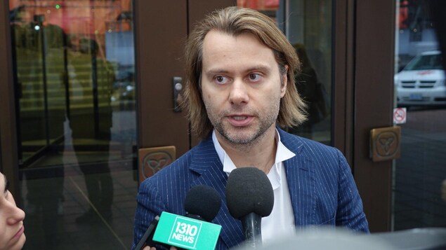 L'avocat de Cameron Rodgers, Christian Deslauriers. L'avocat de Cameron Rodgers, Christian Deslauriers.