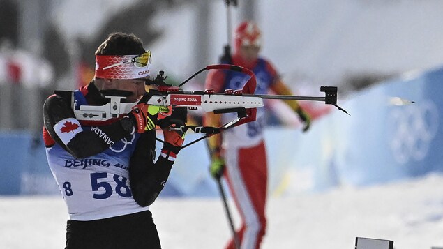 Parfait au champ de tir, le biathlonien Christian Gow termine 12e au sprint