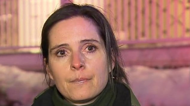 Christine Coulombe de la Sûreté du Québec