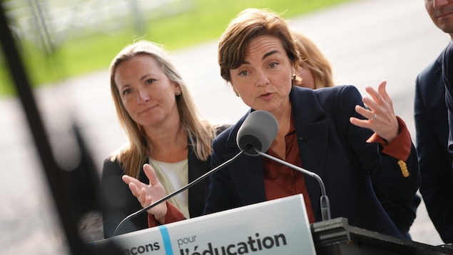Élections au Québec : Fréchette courtise les libéraux « déçus »