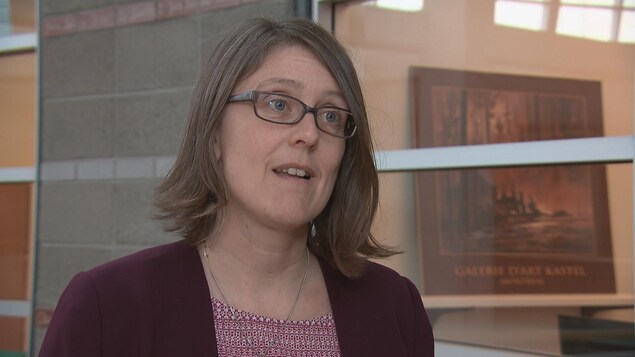Christine Gauthier, présidente du Syndicat des chargé(e)s de cours de l'Université Laval Christine Gauthier, présidente du Syndicat des chargé(e)s de cours de l'Université Laval