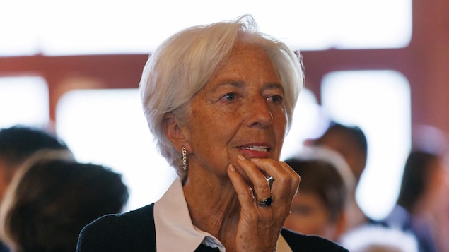 Christine Lagarde lors du G7 financier à Banff en Alberta, du 20 au 22 mai 2025.