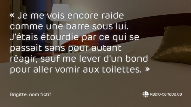 Brigitte a transmis une lettre à Radio-Canada dans laquelle elle raconte son histoire. Brigitte a transmis une lettre à Radio-Canada dans laquelle elle raconte son histoire.