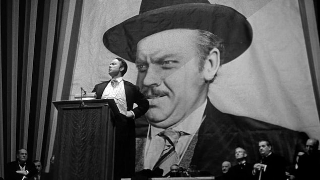 Scène du film Citizen Kane d'Orson Welles Scène du film Citizen Kane d'Orson Welles
