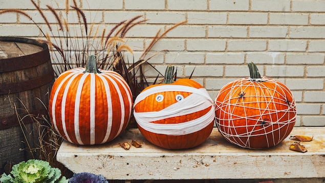 Déco Halloween Extérieure – Citrouille Noire Wayyogh224 – Panneau Porte De Garage 96x49cm