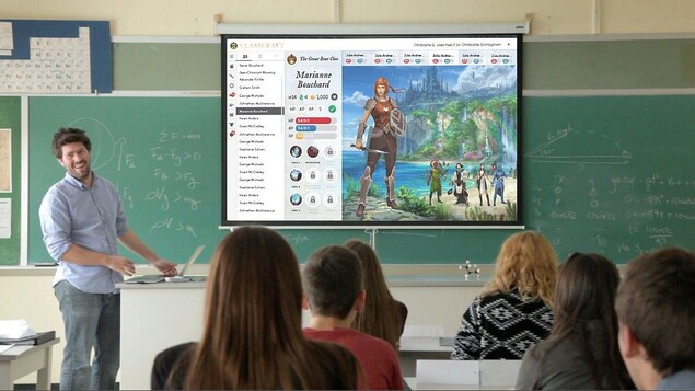 Le jeu Classcraft est utilisé dans les écoles pour stimuler la collaboration entre les élèves.