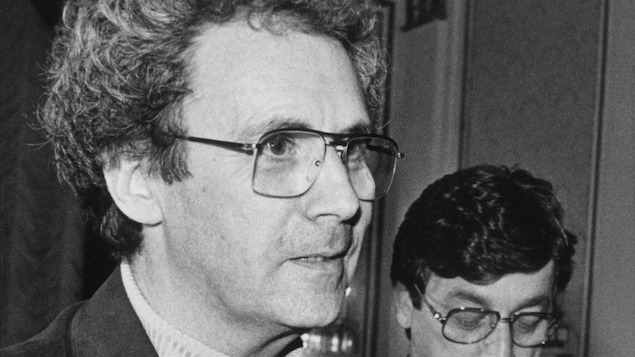 Claude Jutra à Québec, en 1984. Claude Jutra à Québec, en 1984.
