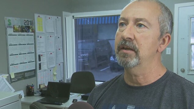 Le président du syndicat des employés de Bombardier à La Pocatière, Claude Michaud. Le président du syndicat des employés de Bombardier à La Pocatière, Claude Michaud.
