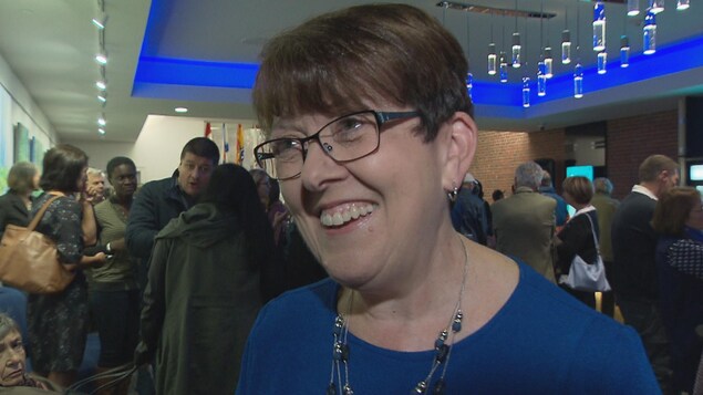 Claudette Thériault, présidente du Congrès mondial acadien 2019. Claudette Thériault, présidente du Congrès mondial acadien 2019.