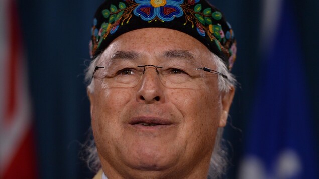 Le président du Ralliement national des Métis, Clément Chartier Le président du Ralliement national des Métis, Clément Chartier