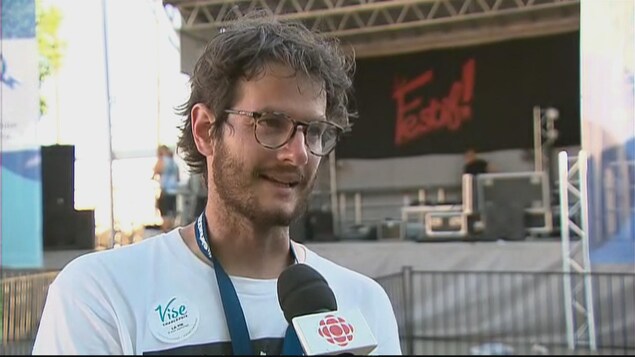 Clément Turgeon, directeur général du Festif! Clément Turgeon, directeur général du Festif!