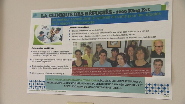 La clinique des réfugiés peine à répondre à la demande. La clinique des réfugiés peine à répondre à la demande.