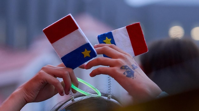 Un bandeau acadien.